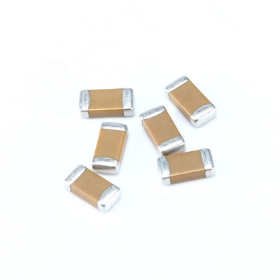 1.0uF SMD মাল্টিলেয়ার সিরামিক ক্যাপাসিটর MLCC 0603105K / 25V X7R