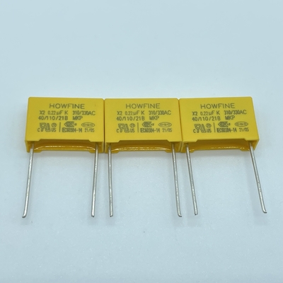 ENEC Antirust X2 নিরাপত্তা ক্যাপাসিটর জারা প্রতিরোধী টেকসই
